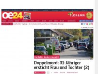 Bild zum Artikel: Doppelmord: 31-Jähriger ersticht Frau und Tochter (2)