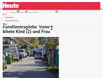 Bild zum Artikel: Familientragödie: Vater tötete Kind und Frau