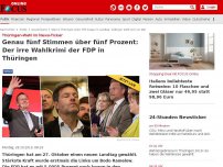 Bild zum Artikel: Thüringen-Wahl im News-Ticker - Wahllokale in Thüringen geöffnet – höhere Wahlbeteiligung als 2014