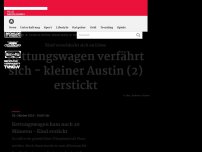 Bild zum Artikel: Rettungswagen verfährt sich - kleiner Austin (2) erstickt