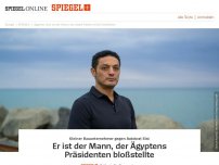 Bild zum Artikel: Kleiner Bauunternehmer gegen Autokrat Sisi: Er ist der Mann, der Ägyptens Präsidenten bloßstellte