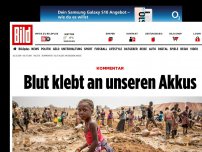 Bild zum Artikel: Kommentar - Blut klebt an unseren Akkus