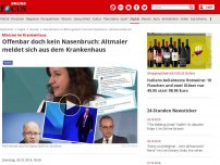 Bild zum Artikel: Bei Digitalgipfel - Minister Altmaier stürzt nach Rede von der Bühne – Sanitäter auf dem Weg