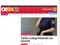 Bild zum Artikel: Türkin schlug Polizistin ins Gesicht