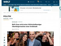 Bild zum Artikel: Belit Onay wird erster türkischstämmiger Oberbürgermeister einer Großstadt