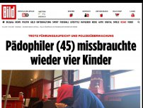 Bild zum Artikel: Trotz Polizeiüberwachung! - Pädophiler (45) missbrauchte wieder vier Kinder