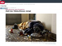 Bild zum Artikel: Keine Wohnung, keine Perspektive: Zahl der Obdachlosen steigt