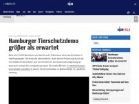 Bild zum Artikel: Tierschützer wollen in Hamburg demonstrieren