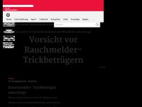 Bild zum Artikel: Vorsicht vor Rauchmelder-Trickbetrügern