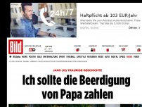 Bild zum Artikel: Jans (13) traurige Geschichte - Ich sollte die Beerdigung von Papa zahlen