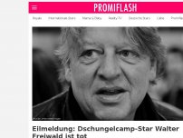 Bild zum Artikel: Eilmeldung: Dschungelcamp-Star Walter Freiwald ist tot