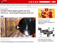 Bild zum Artikel: Wertvolle historische Sammlung - Wohl Millionenraub in Dresden: Großeinsatz nach Einbruch in Schatzkammer