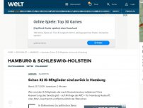 Bild zum Artikel: Schon 32 IS-Mitglieder sind zurück in Hamburg