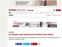 Bild zum Artikel: Iron Maiden: Metal-Band wird Trikotsponsor bei West Ham United
