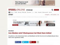 Bild zum Artikel: Iron Maiden: Metal-Band wird Trikotsponsor bei West Ham United