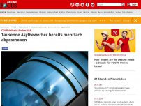 Bild zum Artikel: CSU-Politikerin fordert Haft - Tausende Asylbewerber bereits mehrfach abgeschoben