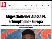 Bild zum Artikel: Flüchtlingsheime wie KZ - Abgeschobener Alassa M. schimpft über Europa