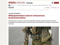 Bild zum Artikel: Kommando Spezialkräfteinheit Kommando Spezialkräfte: MAD enttarnt rechtsextreme Soldaten bei KSK