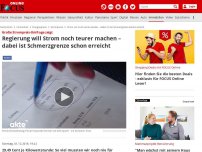 Bild zum Artikel: Große Strompreis-Umfrage zeigt - Regierung will Strom noch teurer machen – dabei ist Schmerzgrenze schon erreicht