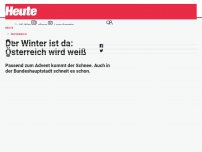 Bild zum Artikel: Der Winter ist da: Österreich wird weiß