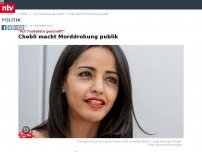 Bild zum Artikel: 'Auf Todesliste geschafft': Chebli macht Morddrohung publik