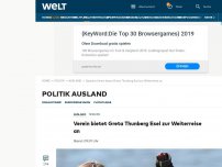 Bild zum Artikel: Verein bietet Greta Thunberg Esel zur Weiterreise an