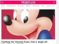 Bild zum Artikel: Festtag für Disney-Fans: Sat.1 zeigt elf Klassiker am Stück!