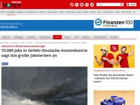 Bild zum Artikel: Industrie vor Riesen-Herausforderungen - 70.000 Jobs in Gefahr: Deutsche Autoindustrie sagt das große Jobsterben an