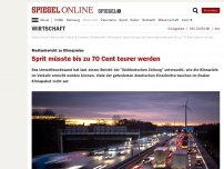 Bild zum Artikel: Medienbericht zu Klimazielen: Sprit müsste bis zu 70 Cent teurer werden