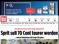 Bild zum Artikel: Krasser Klimaplan - Sprit soll 70 Cent teurer werden