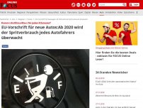 Bild zum Artikel: Kommt die Klima-Maut für jeden Kilometer? - Neue EU-Vorschrift: Ab 2020 wird der Spritverbrauch jedes Autofahrers überwacht