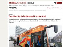 Bild zum Artikel: Hamburg: Duschbus für Obdachlose geht an den Start