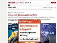 Bild zum Artikel: 'Wir geraten an Kapazitätsgrenzen': Immer mehr Senioren gehen zur Tafel