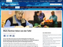 Bild zum Artikel: Immer mehr Rentner leben von der Tafel