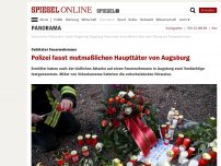 Bild zum Artikel: Totgeschlagener Feuerwehrmann: Polizei fasst mutmaßlichen Haupttäter von Augsburg