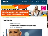 Bild zum Artikel: Roxette-Sängerin Marie Fredriksson gestorben