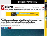 Bild zum Artikel: Geminiden: Am Wochenende regnet es Sternschnuppen – man muss dafür nicht einmal lange aufbleiben