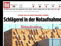 Bild zum Artikel: Schlägerei in Notaufnahme - Betrunkene stoßen Klinik-Wachmann Treppe herunter