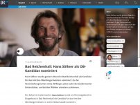 Bild zum Artikel: Hans Söllner will Bad Reichenhaller Oberbürgermeister werden