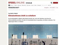 Bild zum Artikel: Uno-Gipfel in Madrid: Klimakonferenz droht zu scheitern