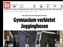 Bild zum Artikel: Bei Missachtung drohen Strafen - Gymnasium verbietet Jogginghosen
