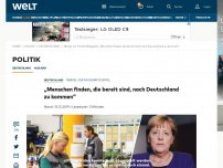 Bild zum Artikel: „Menschen finden, die bereit sind, nach Deutschland zu kommen“