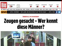 Bild zum Artikel: Tatorte: Innenstadt &Wandsbek - Polizei sucht diese mutmaßlichen Schläger