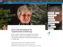 Bild zum Artikel: Gloria hält Klimadebatte für 'systematische Irreführung'