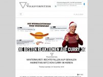 Bild zum Artikel: Winterwurst: Rechte fallen auf genialen Marketing-Witz von Curry 36 herein