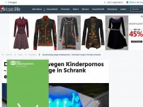 Bild zum Artikel: Durchsuchung wegen Kinderpornos - Vermisster Junge in Schrank entdeckt