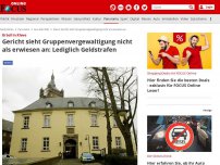 Bild zum Artikel: Urteil in Kleve - Gericht sieht Gruppenvergewaltigung nicht als erwiesen an: Lediglich Geldstrafen