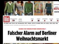 Bild zum Artikel: 3 Jahre nach Terroranschlag - Polizei räumt Weihnachtsmarkt am Breitscheidplatz