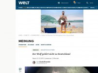 Bild zum Artikel: Der Wolf gehört nicht zu Deutschland