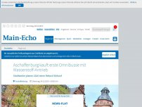Bild zum Artikel: Aschaffenburg kauft erste Omnibusse mit Wasserstoff-Antrieb